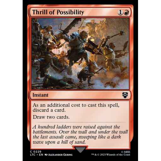 Tales of Middle-earth Commander - 229 - Thrill of Possibility - Common - R - Non-foil