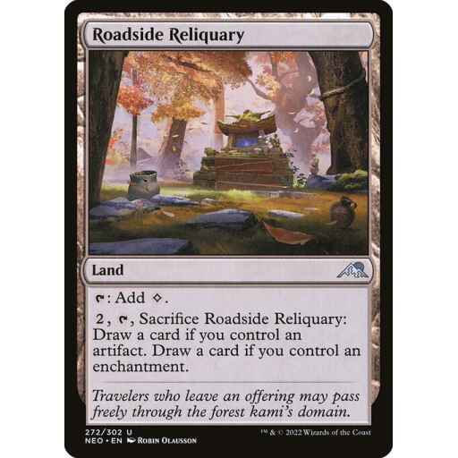 Kamigawa: Neon Dynasty - 272 - Roadside Reliquary - Uncommon - C - Non-foil
