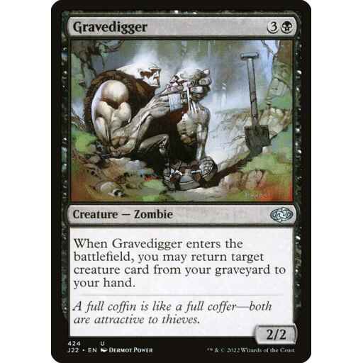 Jumpstart 2022 - 424 - Gravedigger - Uncommon - B - Non-foil
