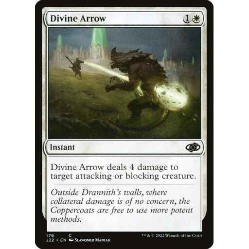 Jumpstart 2022 - 176 - Divine Arrow - Common - W - Non-foil