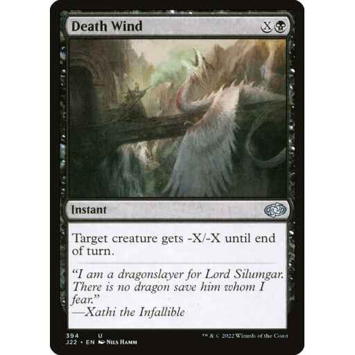 Jumpstart 2022 - 394 - Death Wind - Uncommon - B - Non-foil