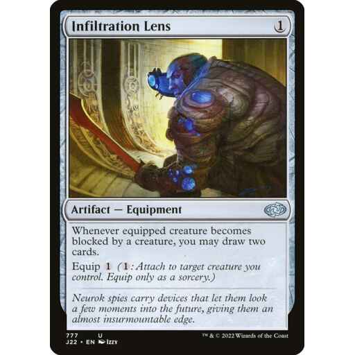 Jumpstart 2022 - 777 - Infiltration Lens - Uncommon - C - Non-foil