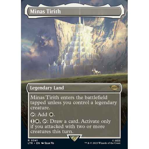 The Lord of the Rings: Tales of Middle-earth - 341 - Minas Tirith - Rare - C - Non-foil