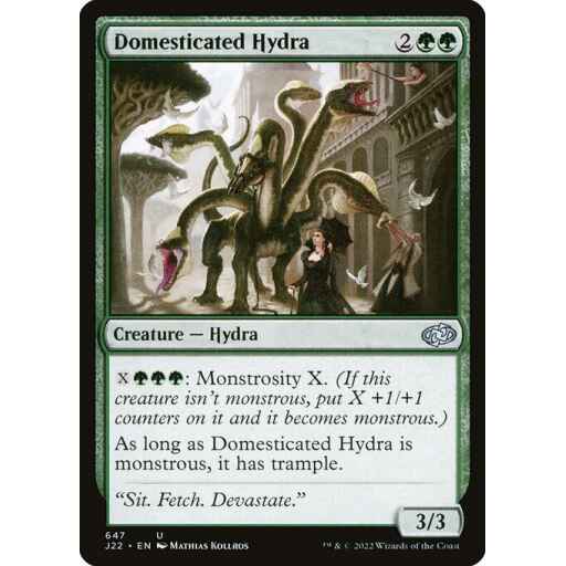 Jumpstart 2022 - 647 - Domesticated Hydra - Uncommon - G - Non-foil