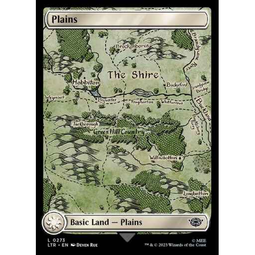 The Lord of the Rings: Tales of Middle-earth - 273 - Plains - Common - C - Non-foil