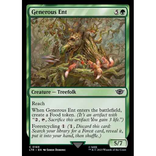 The Lord of the Rings: Tales of Middle-earth - 169 - Generous Ent - Common - G - Non-foil