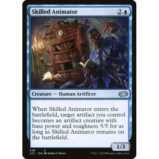 Jumpstart 2022 - 348 - Skilled Animator - Uncommon - U - Non-foil