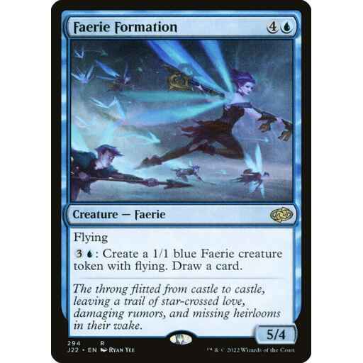 Jumpstart 2022 - 294 - Faerie Formation - Rare - U - Non-foil