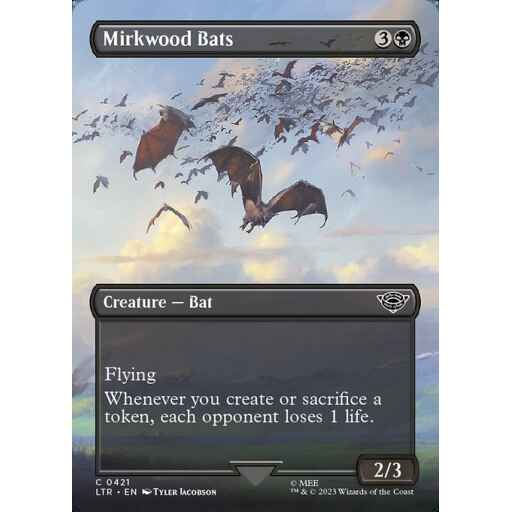 The Lord of the Rings: Tales of Middle-earth - 421 - Mirkwood Bats - Common - B - Foil
