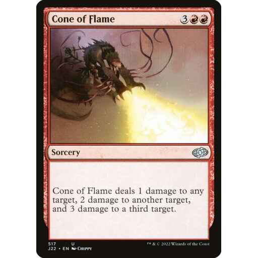 Jumpstart 2022 - 517 - Cone of Flame - Uncommon - R - Non-foil