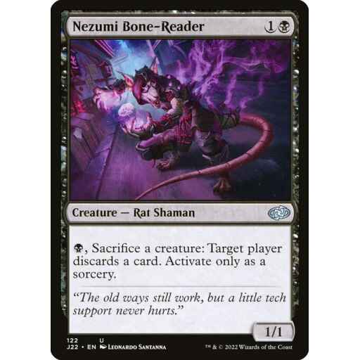 Jumpstart 2022 - 122 - Nezumi Bone-Reader - Uncommon - B - Non-foil
