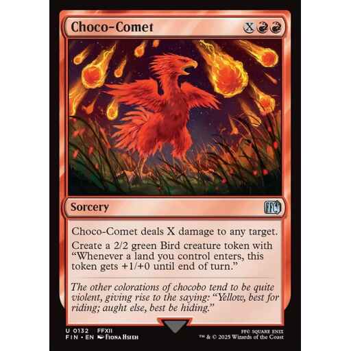 Final Fantasy - 132 - Choco-Comet - Uncommon - R - Non-foil