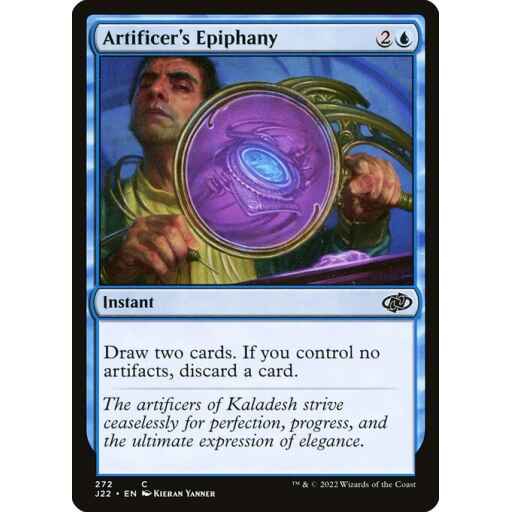 Jumpstart 2022 - 272 - Artificer's Epiphany - Common - U - Non-foil