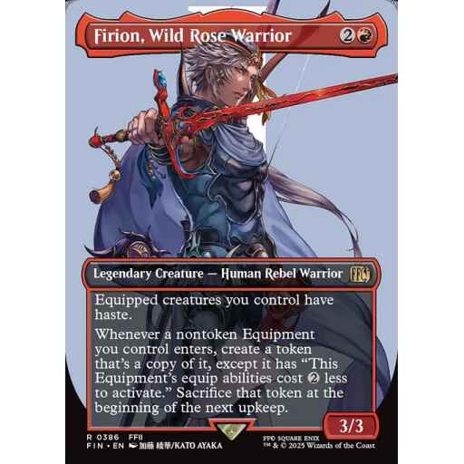 Final Fantasy - 386 - Firion, Wild Rose Warrior - Rare - R - Non-foil