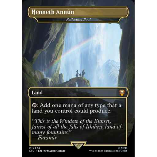 Tales of Middle-earth Commander - 373 - Reflecting Pool - Mythic - C - Non-foil