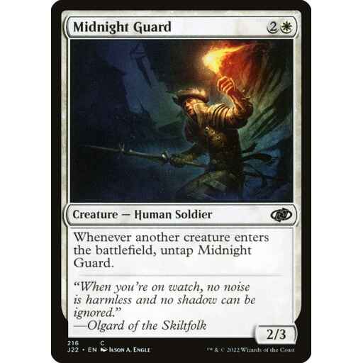 Jumpstart 2022 - 216 - Midnight Guard - Common - W - Non-foil