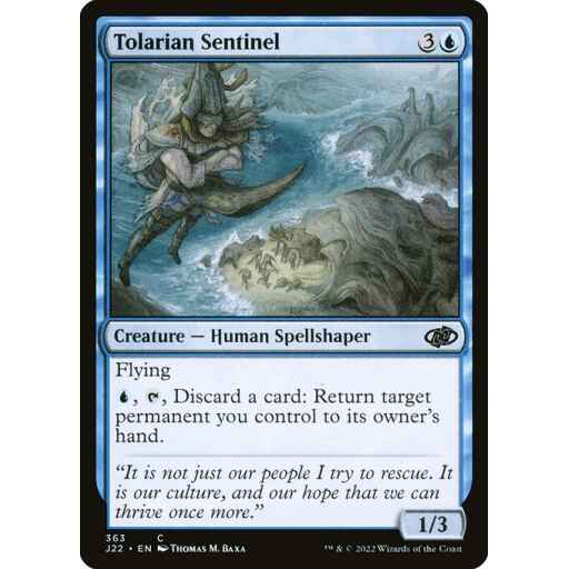 Jumpstart 2022 - 363 - Tolarian Sentinel - Common - U - Non-foil