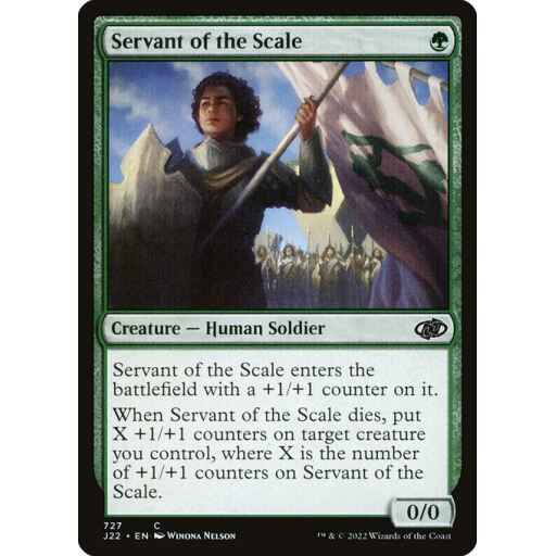 Jumpstart 2022 - 727 - Servant of the Scale - Common - G - Non-foil