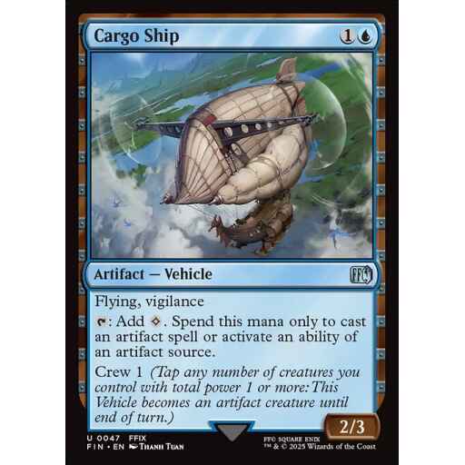 Final Fantasy - 47 - Cargo Ship - Uncommon - U - Non-foil