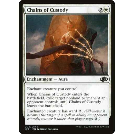 Jumpstart 2022 - 3 - Chains of Custody - Common - W - Non-foil
