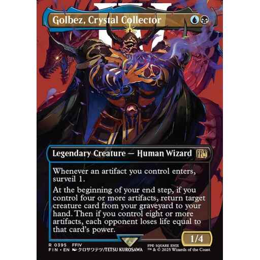 Final Fantasy - 395 - Golbez, Crystal Collector - Rare - UB - Non-foil