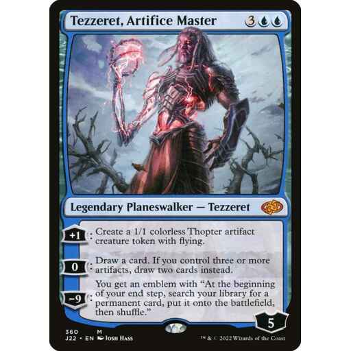 Jumpstart 2022 - 360 - Tezzeret, Artifice Master - Mythic - U - Non-foil