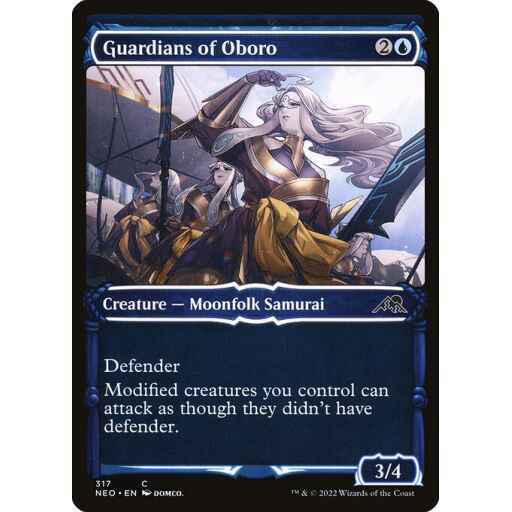 Kamigawa: Neon Dynasty - 317 - Guardians of Oboro - Common - U - Non-foil