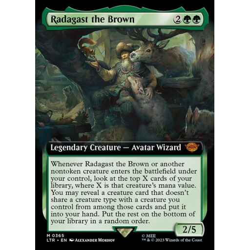 The Lord of the Rings: Tales of Middle-earth - 365 - Radagast the Brown - Mythic - G - Foil