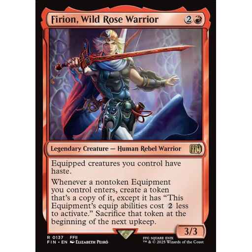 Final Fantasy - 137 - Firion, Wild Rose Warrior - Rare - R - Non-foil