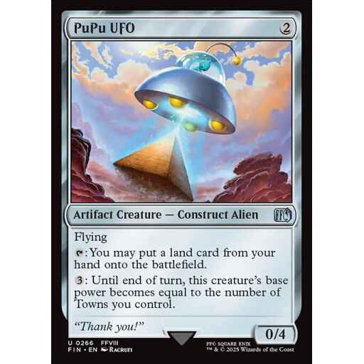 Final Fantasy - 266 - PuPu UFO - Uncommon - C - Foil