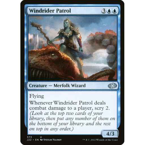 Jumpstart 2022 - 373 - Windrider Patrol - Uncommon - U - Non-foil