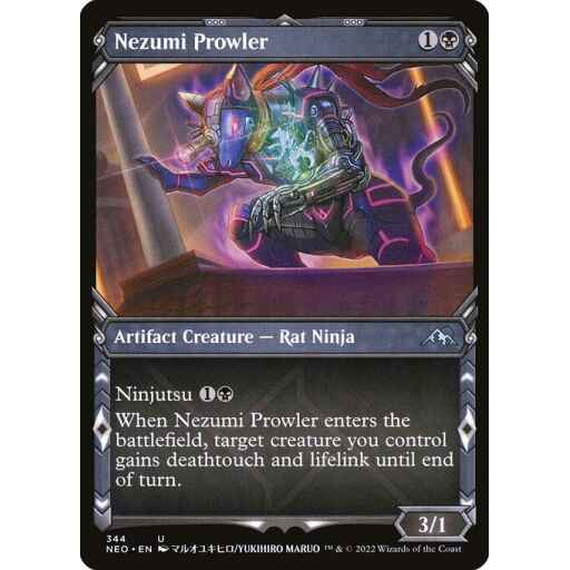 Kamigawa: Neon Dynasty - 344 - Nezumi Prowler - Uncommon - B - Non-foil