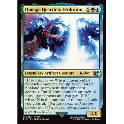 Final Fantasy - 236 - Omega, Heartless Evolution - Uncommon - UG - Foil