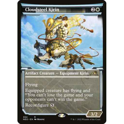 Kamigawa: Neon Dynasty - 364 - Cloudsteel Kirin - Rare - W - Non-foil