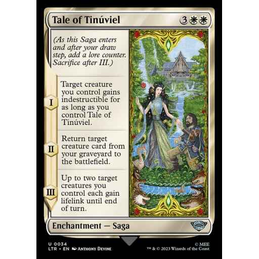 The Lord of the Rings: Tales of Middle-earth - 34 - Tale of Tinúviel - Uncommon - W - Foil