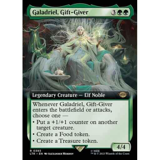 The Lord of the Rings: Tales of Middle-earth - 393 - Galadriel, Gift-Giver - Rare - G - Non-foil