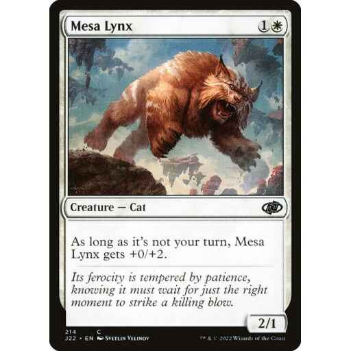 Jumpstart 2022 - 214 - Mesa Lynx - Common - W - Non-foil