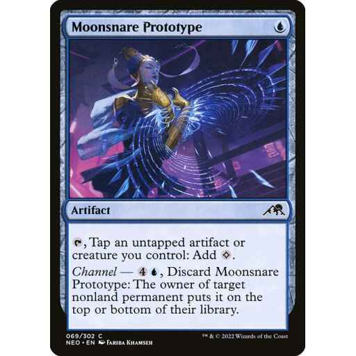 Kamigawa: Neon Dynasty - 69 - Moonsnare Prototype - Common - U - Foil