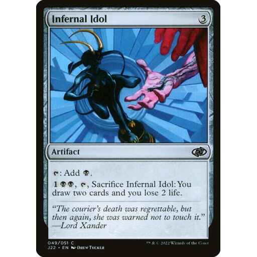 Jumpstart 2022 - 49 - Infernal Idol - Common - C - Non-foil