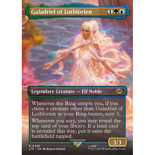 The Lord of the Rings: Tales of Middle-earth - 446 - Galadriel of Lothlórien - Rare - UG - Non-foil