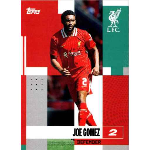 Topps Liverpool Team Set 2024 Joe Gomez 2