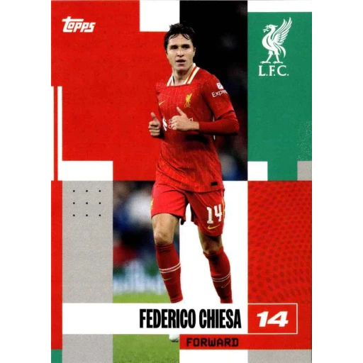 Topps Liverpool Team Set 2024 - Federico Chiesa