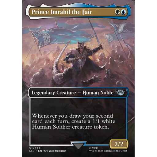 The Lord of the Rings: Tales of Middle-earth - 431 - Prince Imrahil the Fair - Uncommon - WU - Non-foil