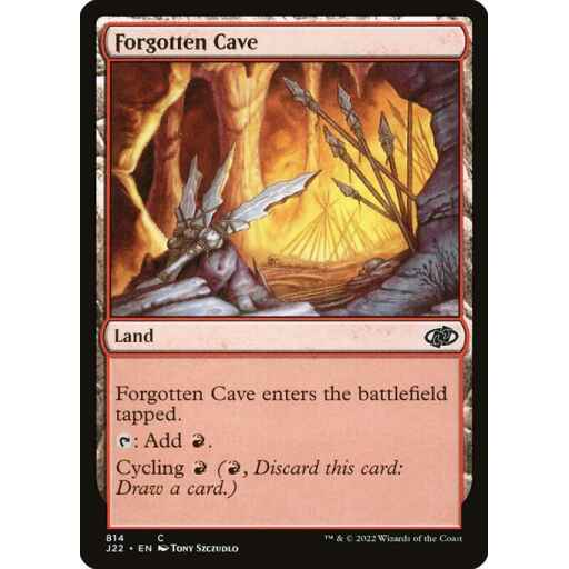 Jumpstart 2022 - 814 - Forgotten Cave - Common - C - Non-foil