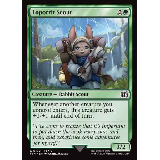Final Fantasy - 192 - Loporrit Scout - Common - G - Non-foil