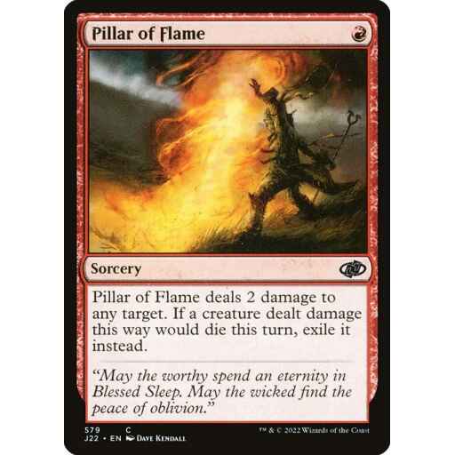 Jumpstart 2022 - 579 - Pillar of Flame - Common - R - Non-foil