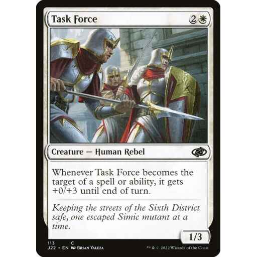 Jumpstart 2022 - 113 - Task Force - Common - W - Non-foil