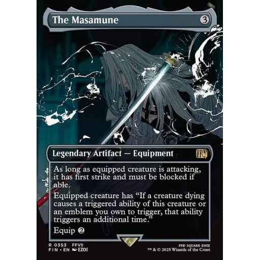 Final Fantasy - 353 - The Masamune - Rare - C - Non-foil