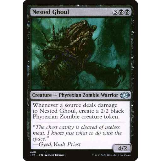 Jumpstart 2022 - 448 - Nested Ghoul - Uncommon - B - Non-foil