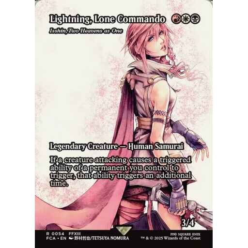 Final Fantasy: Through the Ages - 54 - Isshin, Two Heavens as One - Rare - Multi - Non-foil